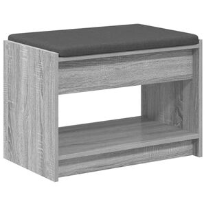 vidaXL Halli penkki Harmaa Sonoma 63 x 38 x 45 cm