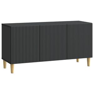 vidaXL TV-kaappi 99 x 34,5 x 50 cm Musta Tekninen puu