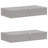 vidaXL S&auml;ilytyslaatikko 2 kpl Kuitukangas 90 x 48 x 15 cm 64,8 L