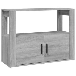 vidaXL Senkki harmaa Sonoma 80x30x60 cm tekninen puu