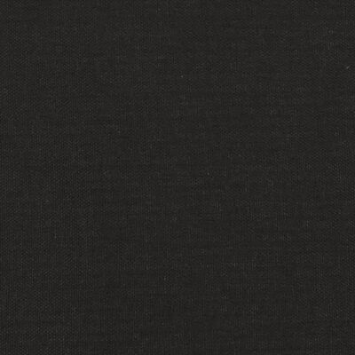 vidaXL Hierova pelituoli jalkatuella musta ja taupe kangas