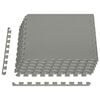 vidaXL Uima-allas maamatto 6 pcs Harmaa 2,16 m&sup2; EVA-vaahtoa