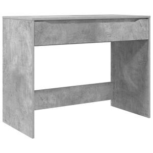 vidaXL P&ouml;yt&auml; Betoni Harmaa 100 x 50 x 78 cm K&auml;sitelty puu