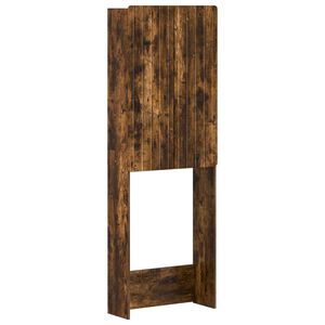 vidaXL Vessakaappi ZWOLLE Savutammi 66 x 25,5 x 190 cm Tekninen puu