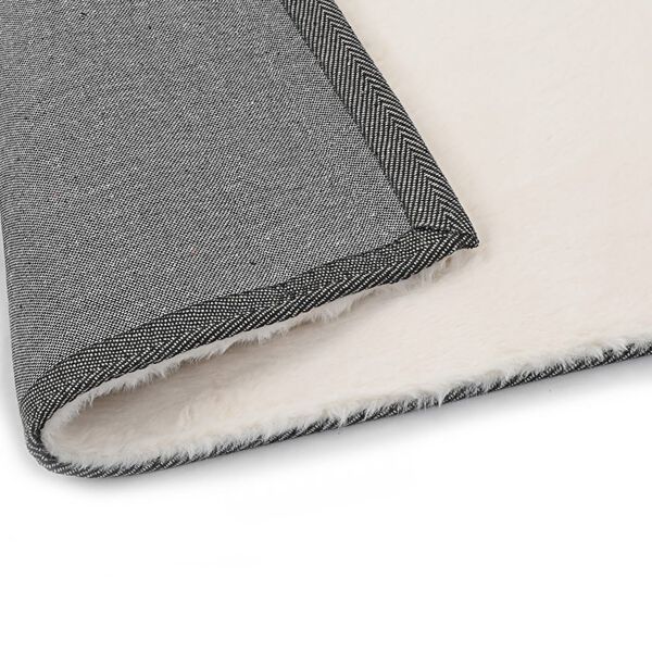 vidaXL Matto 160x230 cm j&auml;niksen tekonahka kerma