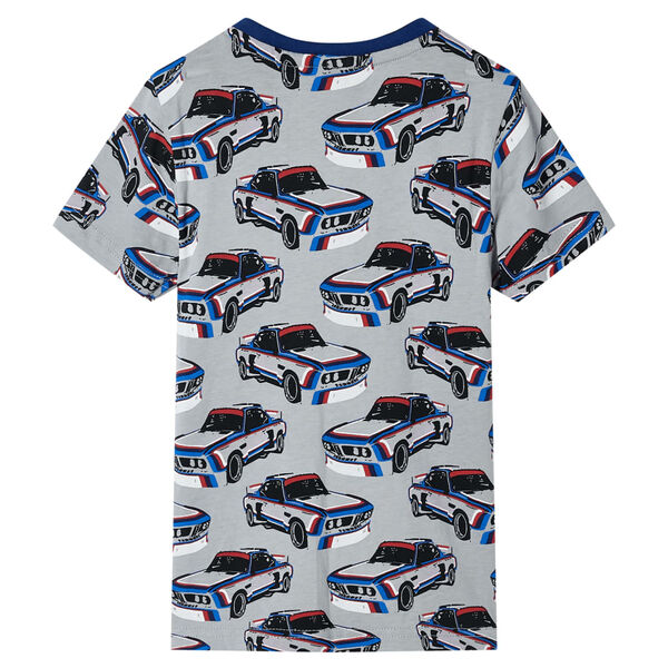 Lasten lyhythihainen pyjama harmaa 140