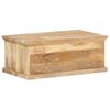 vidaXL Sohvapöytä ovella 90x50x35 cm täysi mangopuu