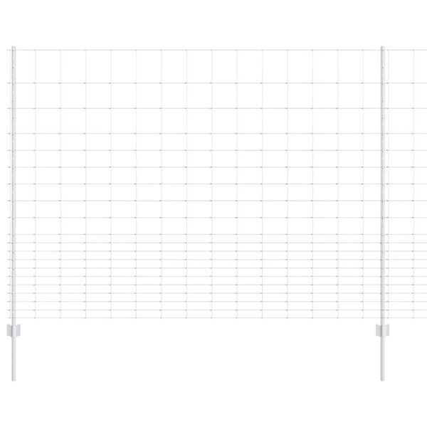 vidaXL Aita ja Tuki Hopea 1,6 x 25 m Ter&auml;s