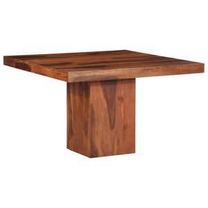 vidaXL ruokap&ouml;yt&auml; 120x120x77 cm massiivipuu akaasia