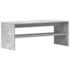 vidaXL TV-taso betoninharmaa 120x40x40 cm lastulevy