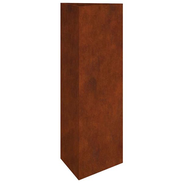 vidaXL Puutarhakukkalaatikko 30x26x75 cm Corten ter&auml;s