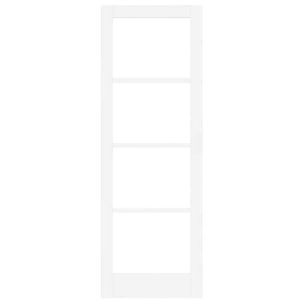 vidaXL Sis&auml;ovi ORKDAL Valkoinen pohjamaali 73,5 x 211 cm