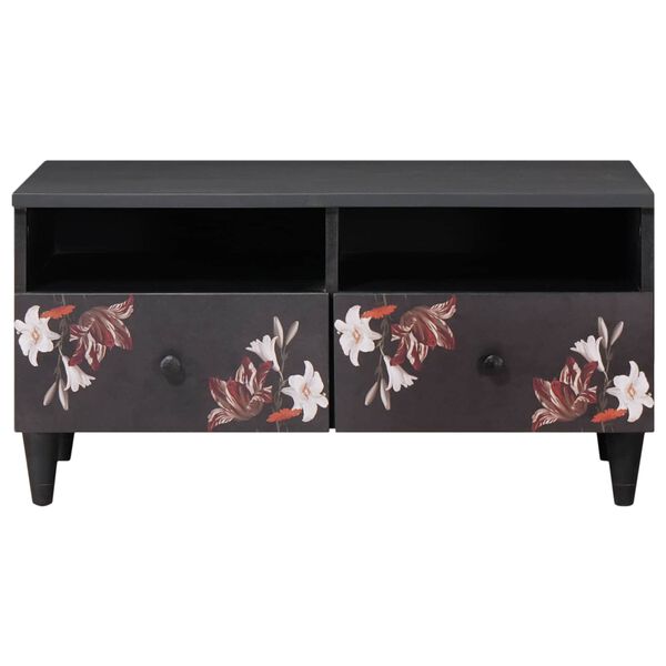 vidaXL Sohvapöytä Monivärinen 80 x 54 x 40 cm Kiinteä mango puu