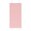 vidaXL Pliseerattu kaihdin, pinkki, 55x150 cm, kangas, leveys 54,4 cm, polyesteri
