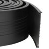 vidaXL Autotallin ovitiiviste Musta 70 x 6 mm 2,5 m Polyvinyylikloridi