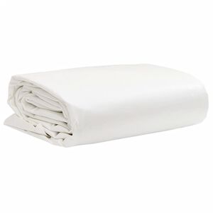 vidaXL Pressu valkoinen 3x3 m 650 g/m&sup2;