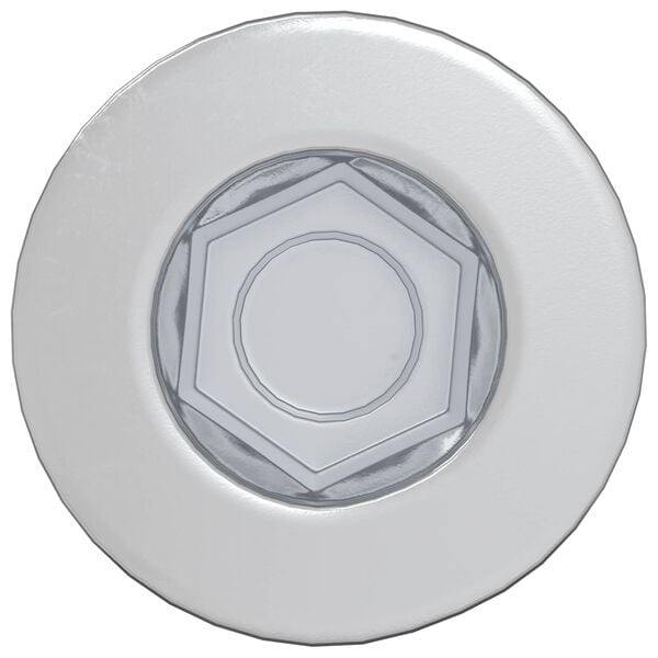 vidaXL P&auml;&auml;tykkisarja 2 pcs Hopea M7 x 40 mm Ter&auml;s