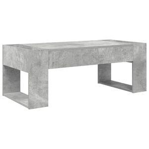 vidaXL Sohvap&ouml;yt&auml; Betoni Harmaa 110 x 50 x 41 cm Tekninen puu