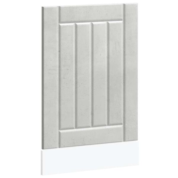 vidaXL astianpesukonepaneeli Lucca betoni harmaa suunniteltu puu