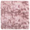 vidaXL P&ouml;rr&ouml;matto korkeanukkainen NAVARRA p&ouml;lypinkki 200x200 cm