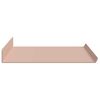 vidaXL Kelluva hylly 2 pcs Pinkki 60 x 18 x 2,5 cm Ter&auml;s