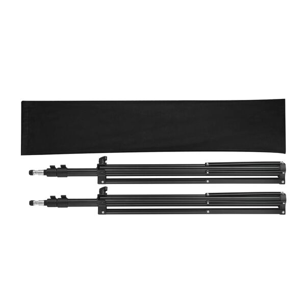 vidaXL Valoteline 2 kpl Korkeus 78 - 210 cm