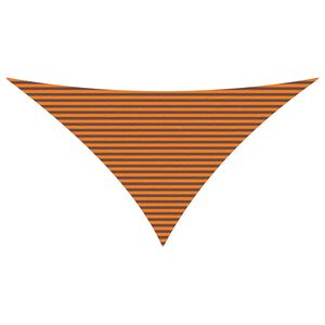 vidaXL Aurinkosuojapurje Oranssi ja ruskea 7 x 5 x 5 m