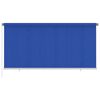 vidaXL Rullaverho ulkotiloihin 300x140 cm sininen HDPE