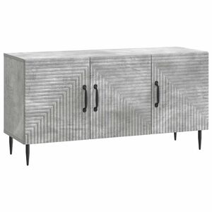 vidaXL TV-kaappi Betoninharmaa 99 x 34,5 x 50 cm Tekninen puu