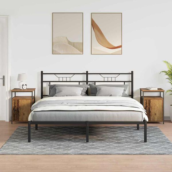 vidaXL Y&ouml;p&ouml;yt&auml;kaappi Vanha puu Tekninen puu