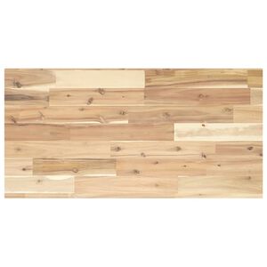 vidaXL Kylpyhuoneen p&ouml;yt&auml;levy 60x40x2 cm k&auml;sittelem&auml;t&ouml;n t&auml;ysi akasia