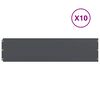 vidaXL Nurmikon reunalistat 10 kpl Antrasiitti Kylm&auml;valssattu ter&auml;s