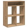 vidaXL Kirjahylly artesaani tammi 66x31x80 cm tekninen puu