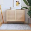 vidaXL Kaapin ovet s&auml;leikk&ouml;muotoilu 2 kpl 61,5x49,4 cm t&auml;ysi m&auml;nty