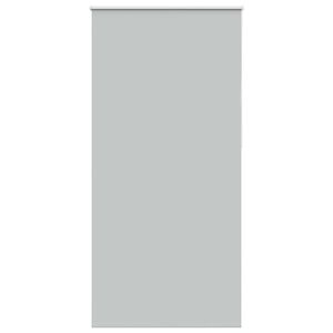 vidaXL Rullaverho Blackout vaalean harmaa 110x210 cm Kankaan leveys