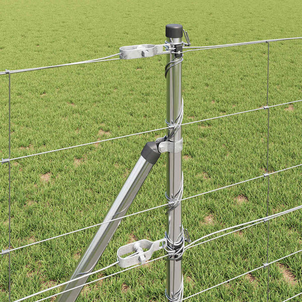 vidaXL Aitalatu Galvanoitu 50 x 0,8 m Ter&auml;s