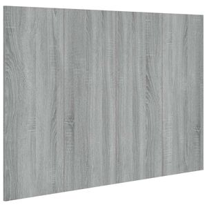 vidaXL S&auml;ngynp&auml;&auml;ty harmaa Sonoma 120x1,5x80 cm tekninen puu
