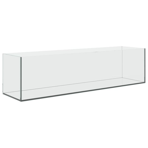 vidaXL Akvaario s&auml;ilytystilassa L&auml;pin&auml;kyv&auml; 80 x 20 x 20 cm Lasi