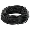 vidaXL Nahkany&ouml;ri 1 Musta &Oslash;1,5 mm x 5 m Nahka