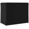 vidaXL Puutarhakalusteiden suoja musta 220x135x170 cm 420D Oxford