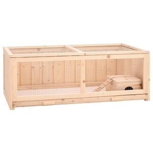vidaXL Hamsterin h&auml;kki 104x52x38 cm t&auml;ysi kuusi