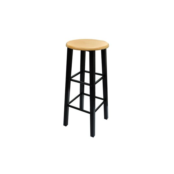 vidaXL Aamupala-/ruokap&ouml;yt&auml;sarja ruskea puu musta ter&auml;s