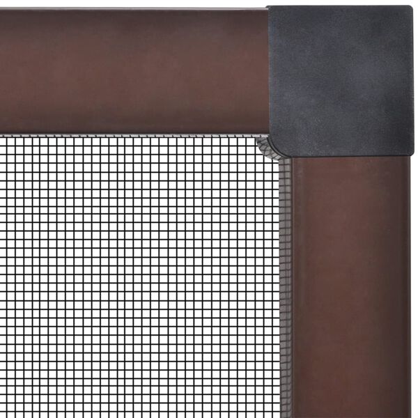 Ruskea Hyönteisverkko Ikkunaan 130 x 150 cm