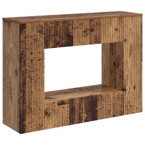 vidaXL Konsolip&ouml;yt&auml; Vanha puu 101 x 29 x 74 cm K&auml;sitelty puu