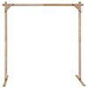 vidaXL H&auml;&auml;t Kaari Vaaleanruskea 225 x 95 x 226 cm Massiivinen m&auml;nty