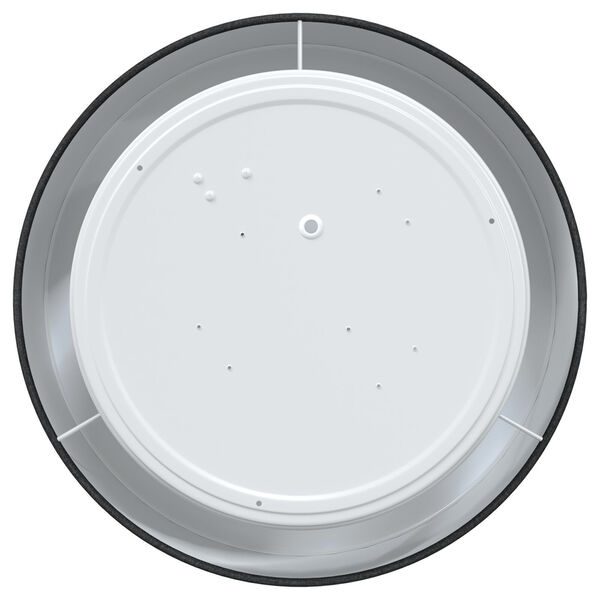 vidaXL Kattovalo Musta 30 x 13.5 cm kangas