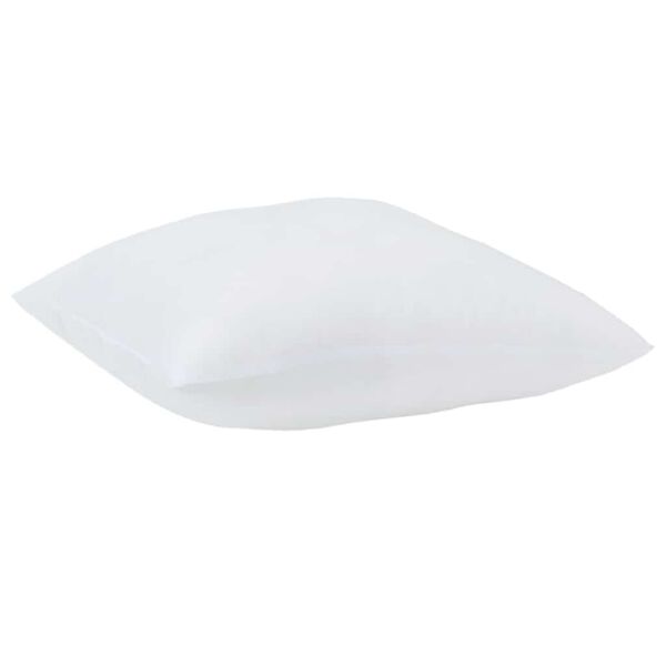 vidaXL Kauden peitto tyynyllä 2 pcs Valkoinen Mikrokuitu