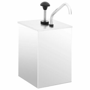 vidaXL Kastikkeen annostelija ruostumaton ter&auml;s 3,5 l