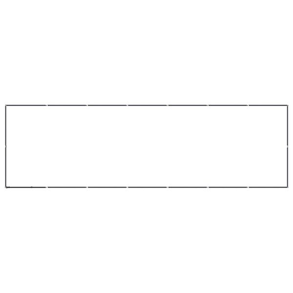 vidaXL Koiran ulkoh&auml;kki ter&auml;s 12,9 m&sup2;