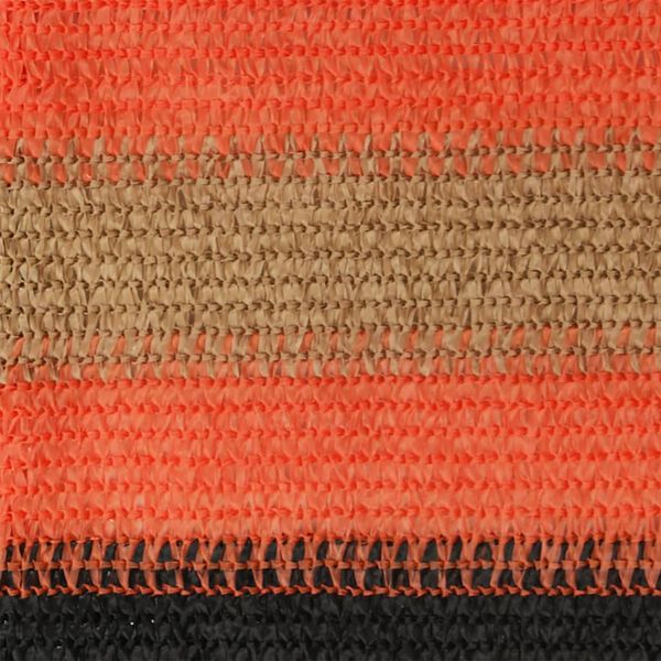 vidaXL Parvekkeen suoja monivärinen 75x400 cm HDPE